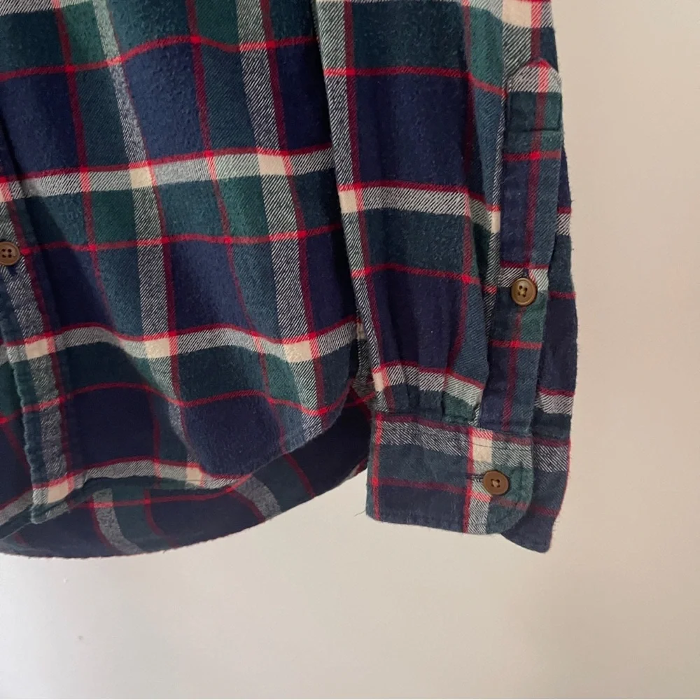 J. Crew Men's Flannel Plaid Shirt